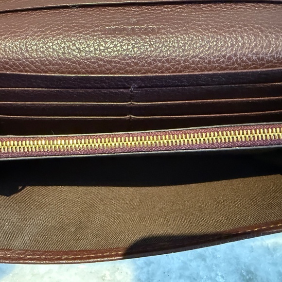 🍷 Mulberry Continental Tree Small Classic Wallet – Oxblood Grained Leather 🍷 - Picture 5 of 11